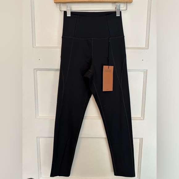 Girlfriend Collective Black Compressive High-Rise Legging - Picture 9 of 16